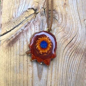 Third Eye Pinecone Pendant Necklace